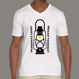 Petromax Light Comedy Tamil v neck t-shirt for Men online