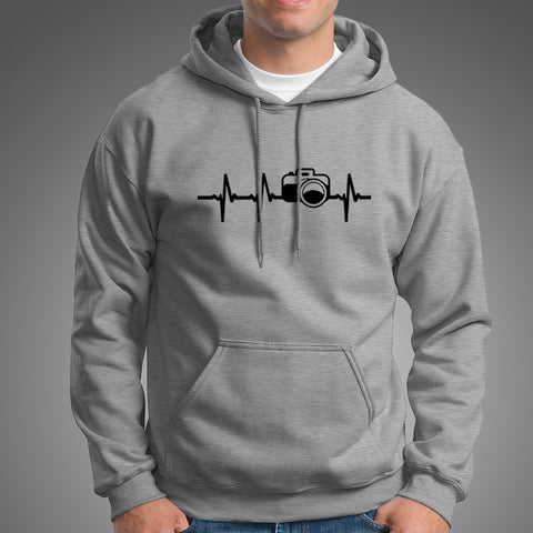 Photographer Heartbeat Hoodies For Men Online India