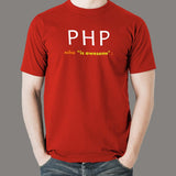 PHP Echo Is Awesome T-Shirt For Men