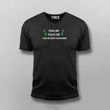 Ping Me Trace Me T-shirt For Men