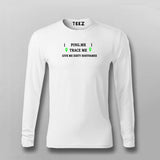 Ping Me Trace Me T-shirt For Men