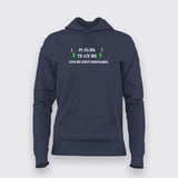 Ping Me Trace Me Hoodie For Women