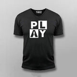 Play Chess V Neck T-shirt For Men Online Teez