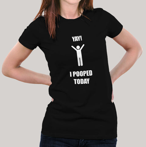pooped Women T-shirt