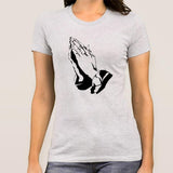 Praying Hands Women's T-shirt