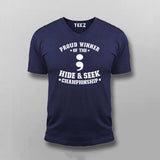 Hide & Seek Champion Men's T-Shirt - Unfound and Proud