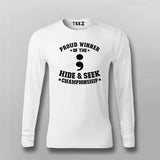 Hide & Seek Champion Men's T-Shirt - Unfound and Proud