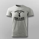 Proud-Winner-Of-Hide-And-Seek-Champion T-shirt For Men