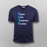 PUSH Motivational T-shirt For Men