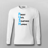 PUSH Motivational T-shirt For Men