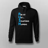 PUSH Motivational T-shirt For Men
