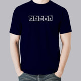 Python - Periodic Table Men's Programming T-shirt