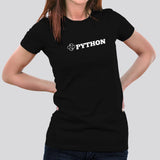 Python - Programmer Logo Women's T-shirt India