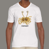 Flying Spaghetti Monster (FSM) Men's Atheist v neck T-shirt online india