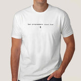 Real Programmers Count Men's Programming T-shirt online