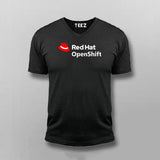 RedHat Open Shift V-Neck T-shirt For Men Online India 