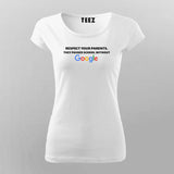 respect your parents T-Shirt For Women