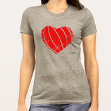 Ripped Heart Women's T-shirt
