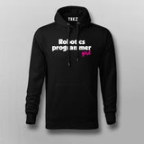Robotics Programming Girl Hoodies For Men