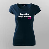 Robotics Programming Girl T-Shirt For Women