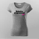 Robotics Programming Girl T-Shirt For Women
