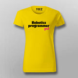 Robotics Programming Girl T-Shirt For Women Online India 