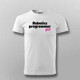 Robotics Programming Girl T-shirt For Men