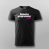 Robotics Programming Girl T-shirt For Men Online India 