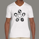 Rock Paper Scissor Lizards Spock Men's TBBT  v neck T-shirt online