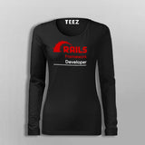 Ruby Framework Developer Women’s Profession T-Shirt