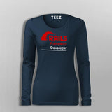 Ruby Framework Developer Women’s Profession T-Shirt