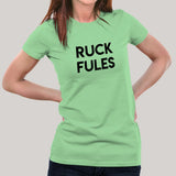 Ruck Fules John Cena Women's Attitude T-shirt