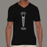 Screw You Men's V-Neck T-shirt online