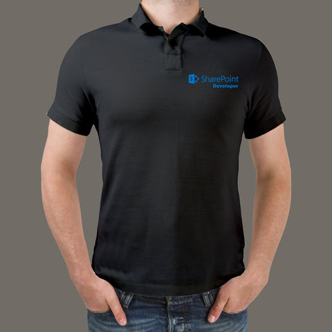 sharepoint-developer Men's Polo T-Shirt
