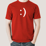 Smile Emoticon Men's T-shirt