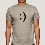 Smile Emoticon Men's T-shirt