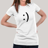 Smile Emoticon Women's T-shirt