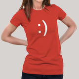 Smile Emoticon Women's T-shirt