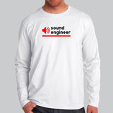 Sound Engineer Full Sleeve T-Shirt For Men Online India
