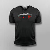 Street And Racing Technology SRT Demon V- Neck T-shirt For Men 
