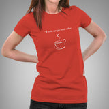 sudo apt-get install coffee - Women's T-shirt
