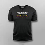 There Are 4 Stages In Relationship T-shirt For Men