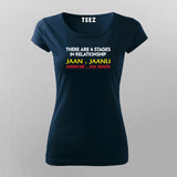 There Are 4 Stages In Relationship T-Shirt For Women