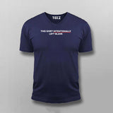 Intentionally Blank Men's T-Shirt - Make Them Look Twice