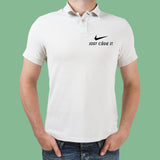 Just code It Programmers Polo T-Shirt For Men