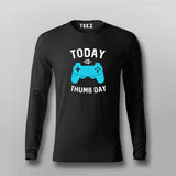 Today Is Thump Day T-shirt V-neck  For Men Online Teez