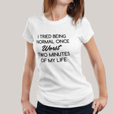 women's funny slogan t-shirt india
