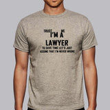 Trust Me, I'm a Lawyer Men's T-Shirt online