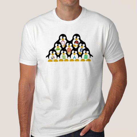 Tux Army Linux T-shirt for Men