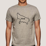 Uttar Pradesh is My Home Men's T-shirts